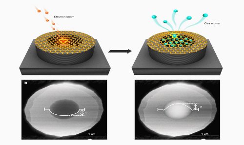 Graphene sieve