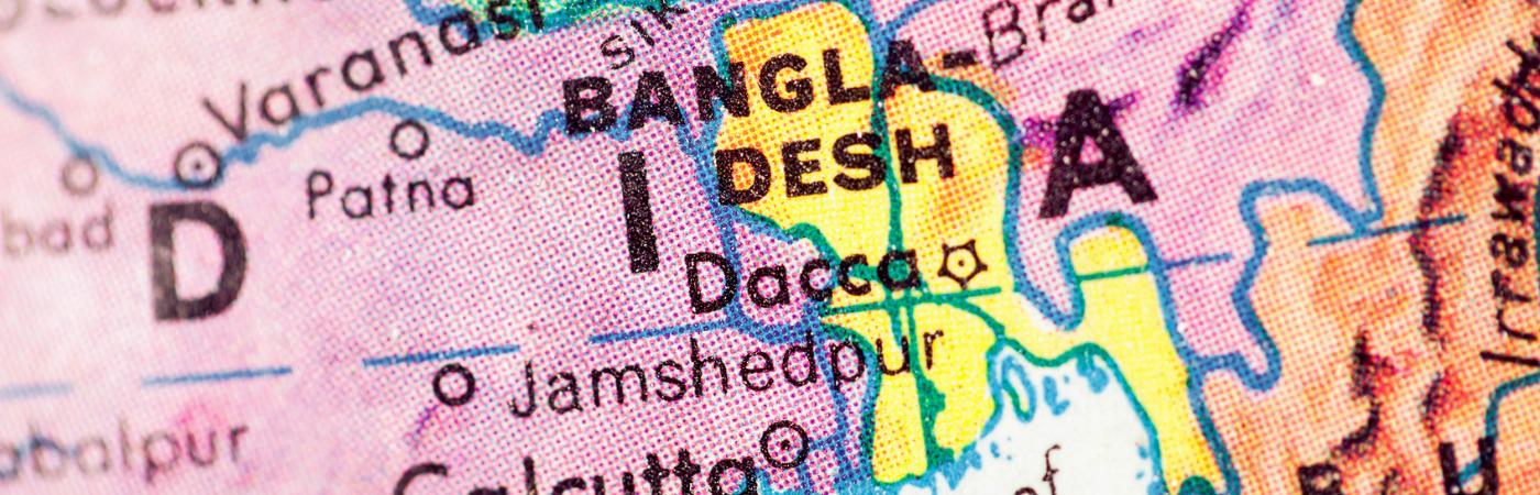 Bangladesh map