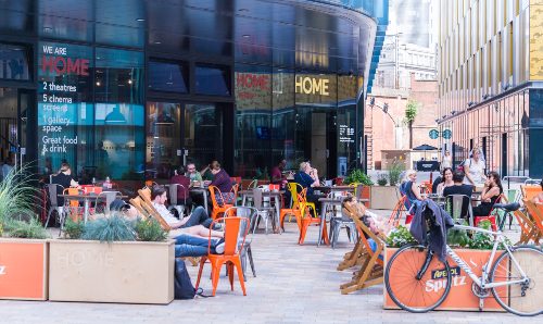 HOME theatre and cinema in Manchester city centre.