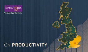 Map of the UK island on a wide background